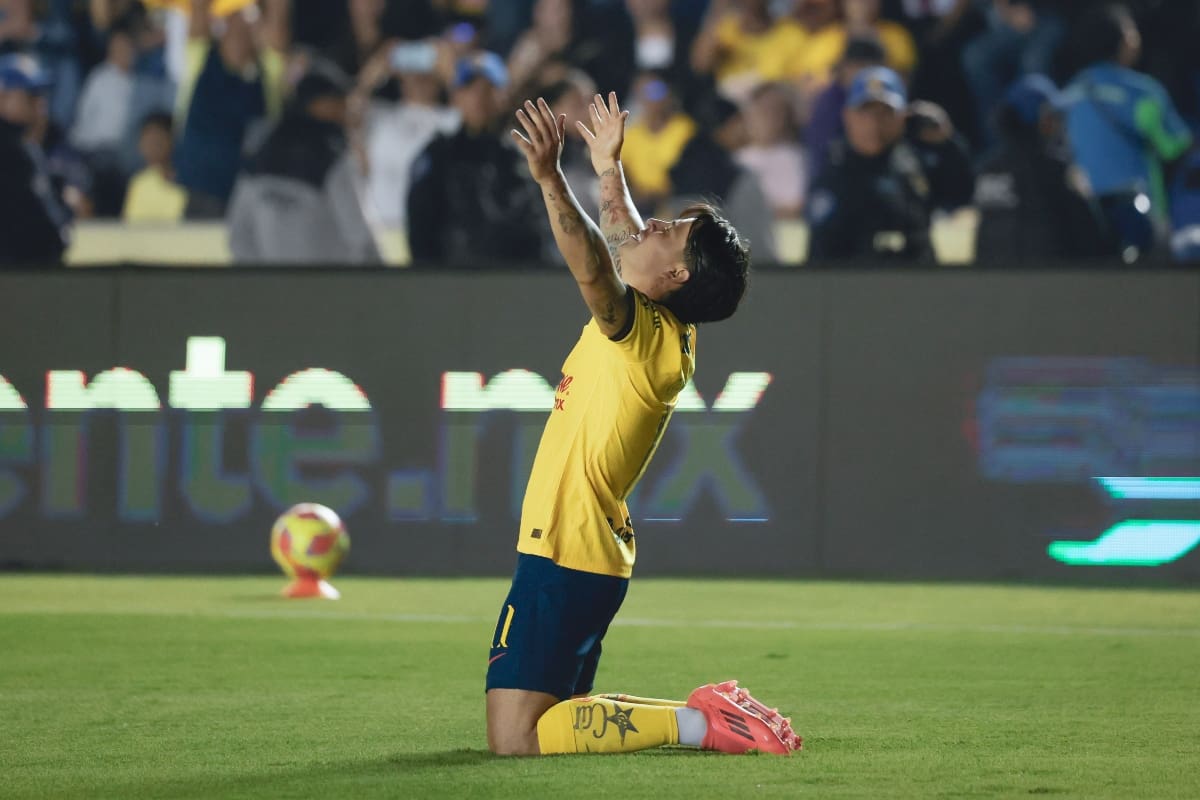 El chileno marcó un gol y fue figura y en triunfo del América. Foto: @ClubAmerica.