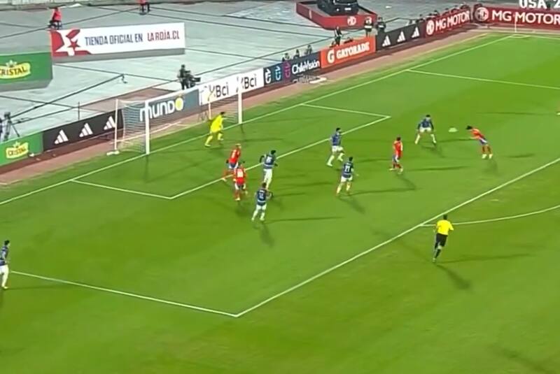 rompió el cero con un impecable cabezazo.