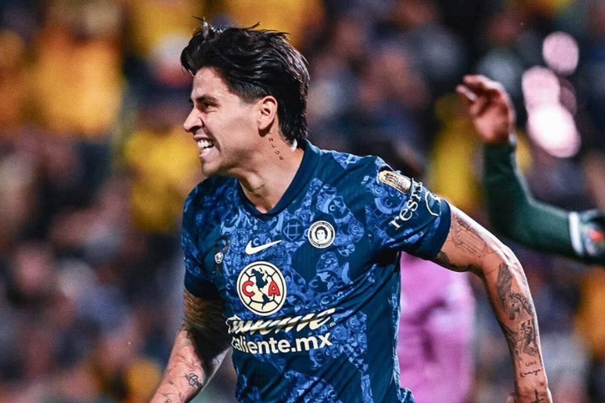 El chileno lleva 13 partidos y cinco goles esta temporada con las Águilas. Foto: Instagram América.
