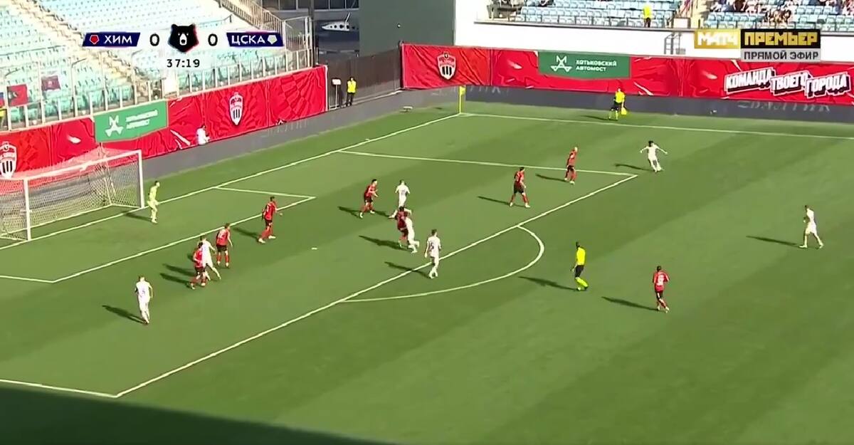 asistió en la victoria contra el FK Jimki