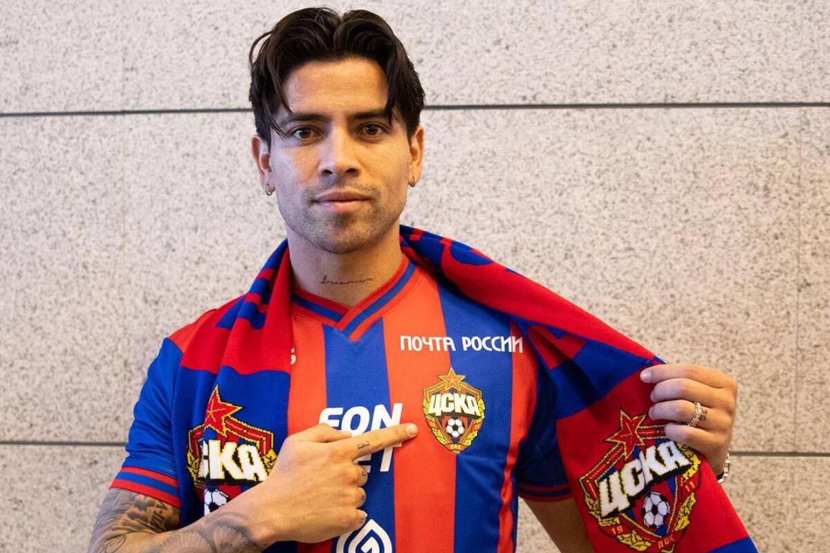 El seleccionado chileno fue oficializado como nuevo jugador de CSKA Moscú.
