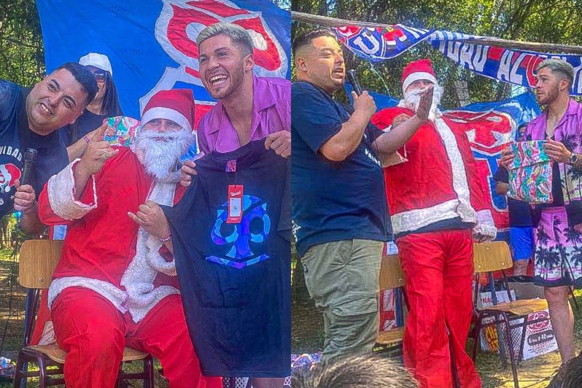 reconoció ser hincha de la U. Video: La Voz Azul.