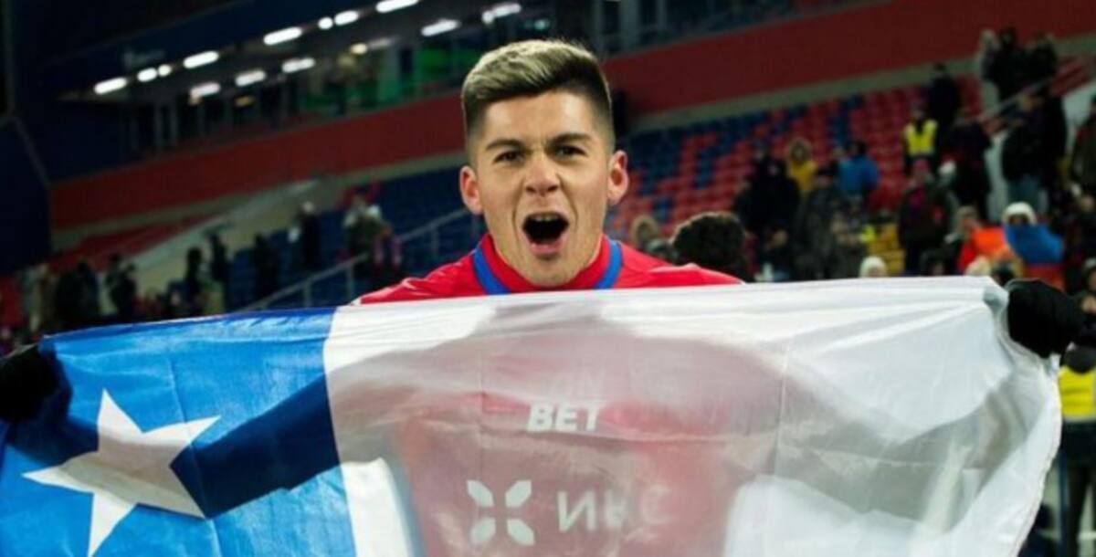 El volante chileno se consagró campeón de la Copa de Rusia con el CSKA Moscú.