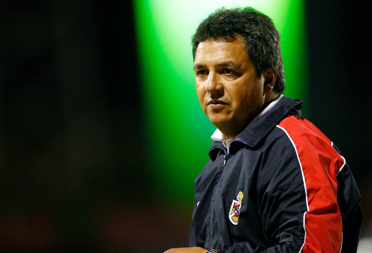 Durante su etapa como entrenador de Deportes La Serena.