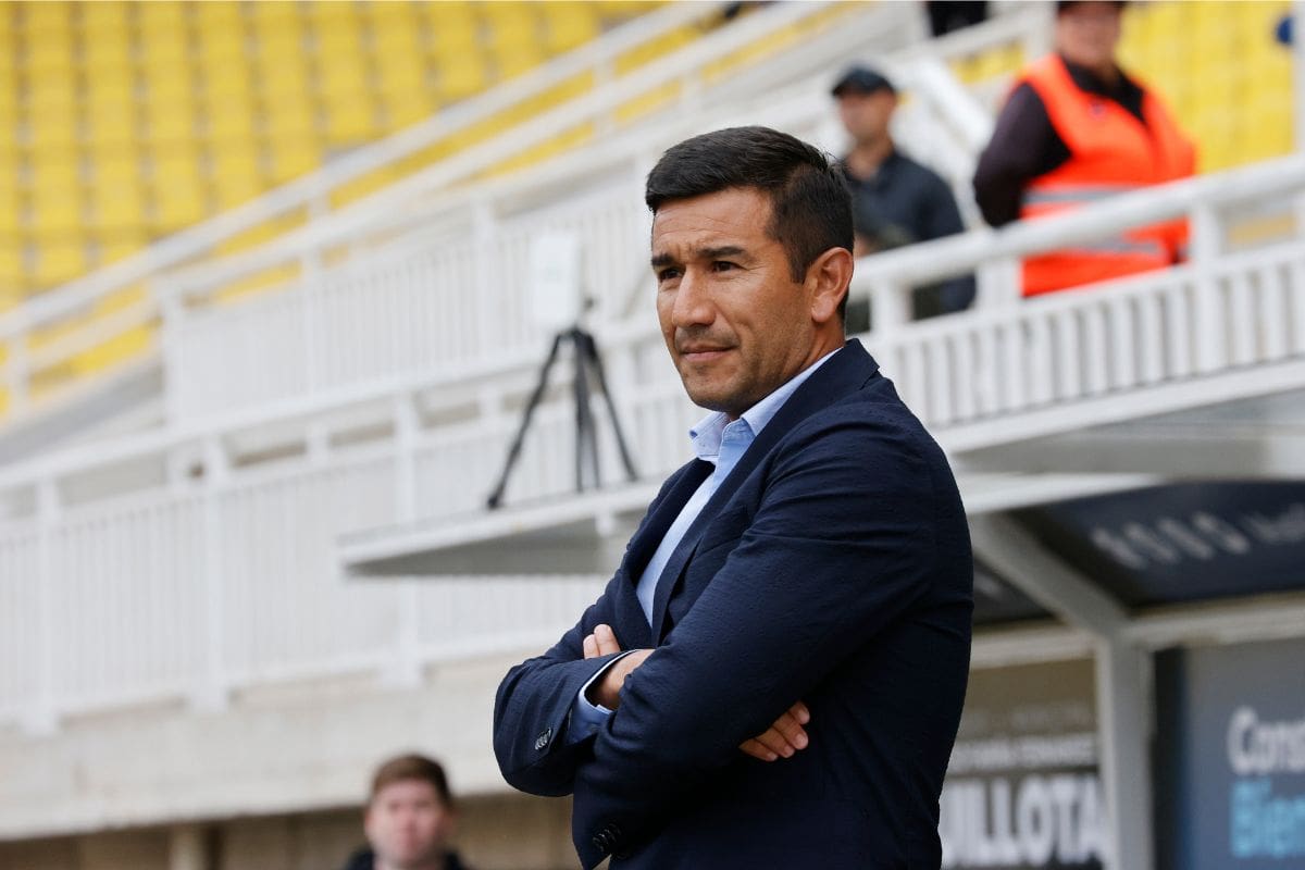 Entrenador de Deportes Limache. Foto: Agencia Aton.