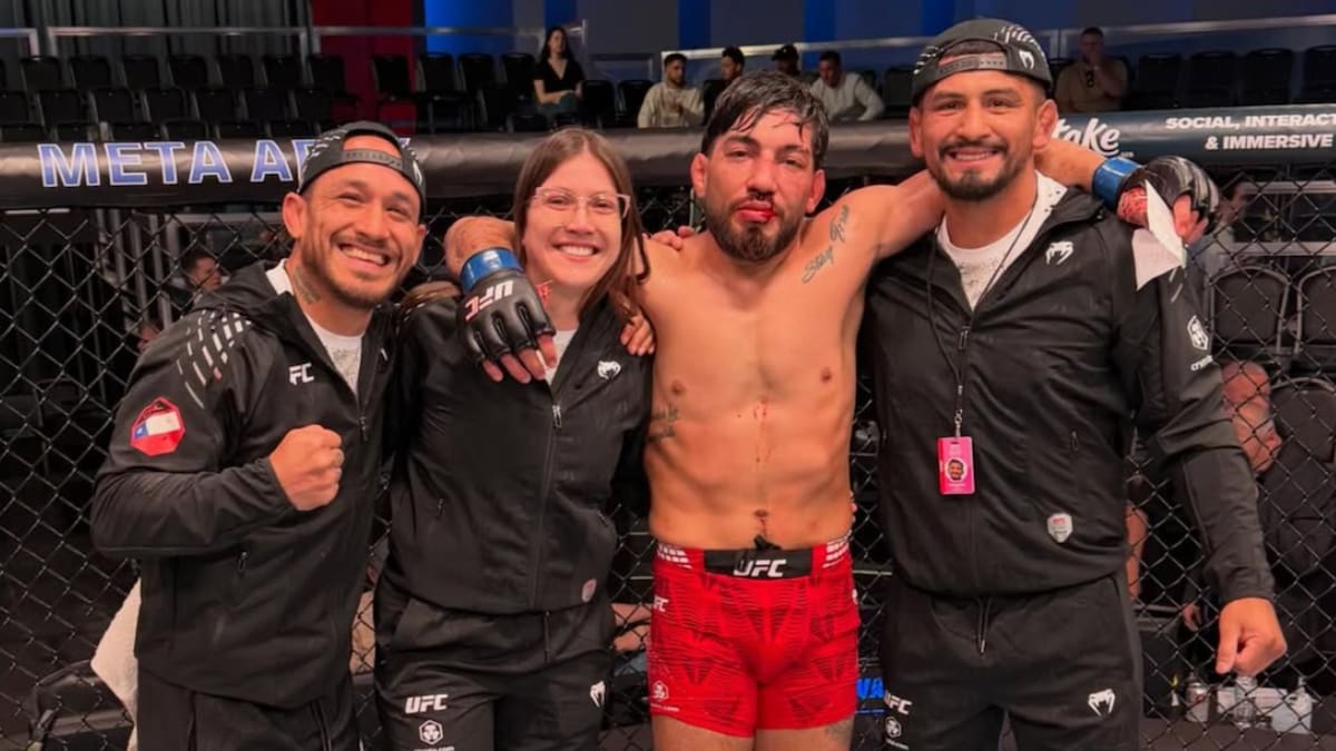 VIDEO | Debut triunfal: así vivió Víctor “Sikosis” Valenzuela su estreno en la UFC ante Max Griffin