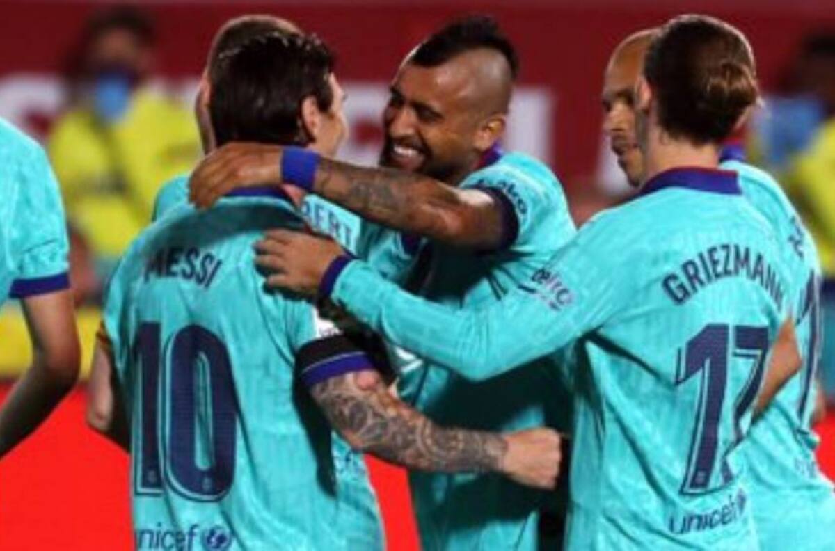 Vidal y su aporte ofensivo: Suma los mismos goles que todo el mediocampo del Barcelona