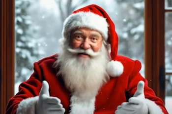 Así puedes grabar un saludo personalizado y GRATIS del Viejito Pascuero para esta Navidad