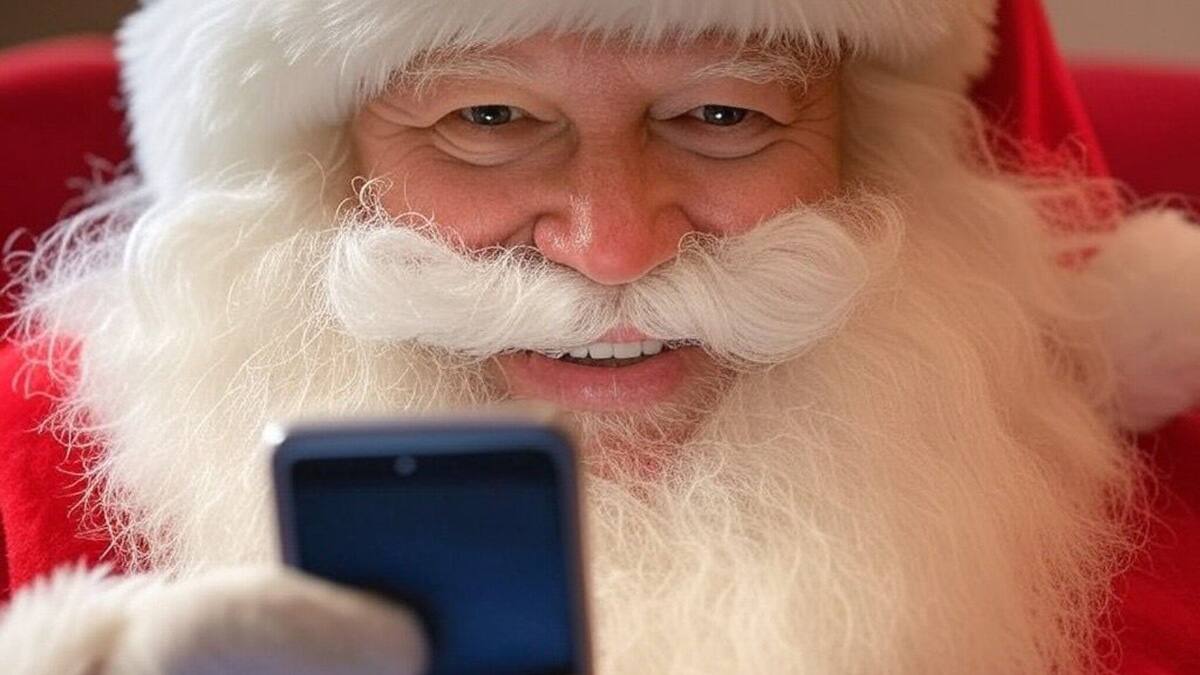¿Cómo hablar con el Viejito Pascuero por WhatsApp en esta Navidad?