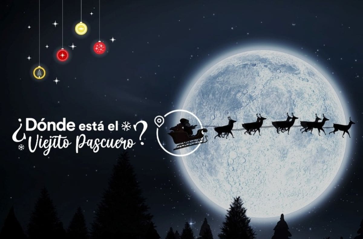Esta es la plataforma para saber dónde está el Viejito Pascuero