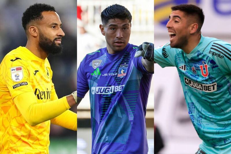 los porteros de la Selección Chilena.