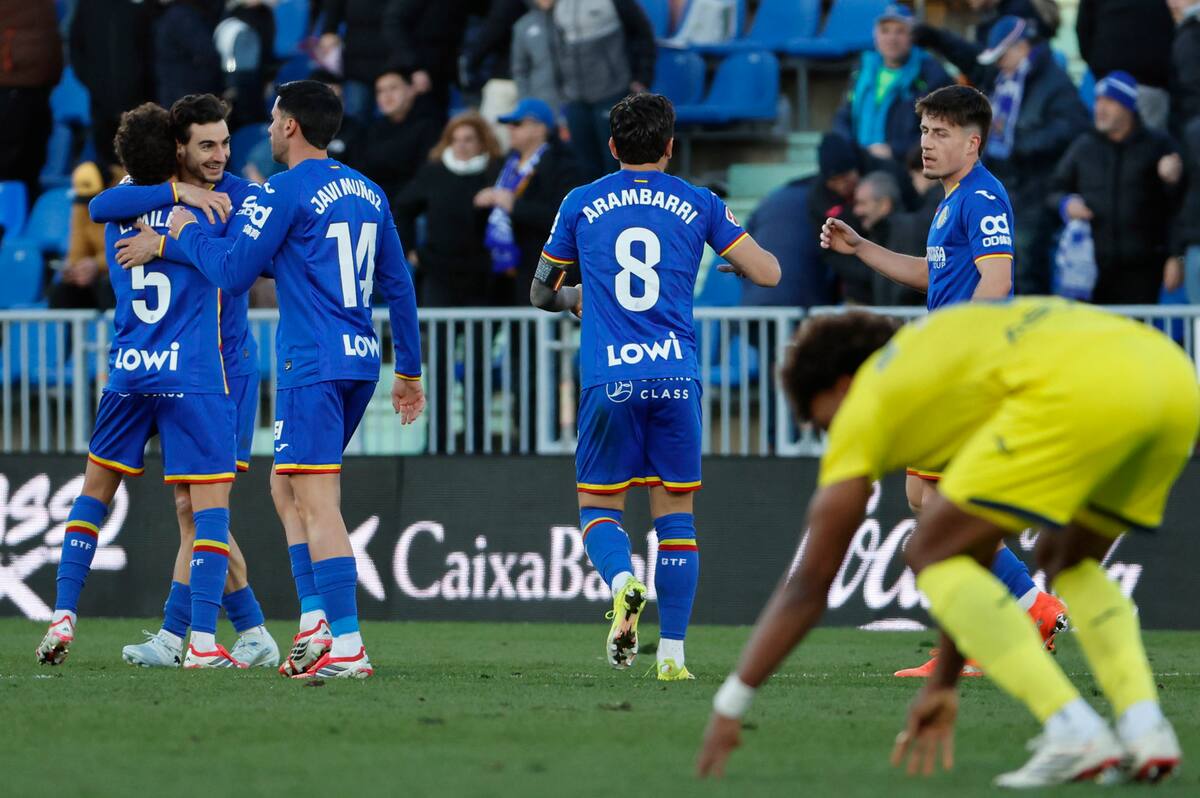 Perdió ante Getafe y le abre la puerta al Betis de Pellegrini. EFE