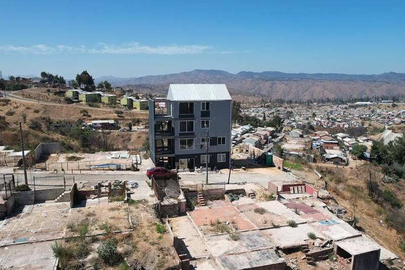 Estos edificios forman parte del plan “Pequeños Condominios”.