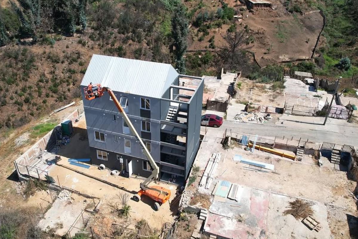 Así se ven los nuevos edificios.
