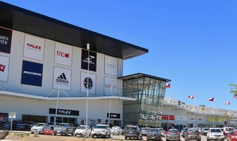 El emblemático mall de de Viña del Mar abrirá un supermercado Lider este jueves 29 de mayo. Foto: Facebook Viña Oulet Park