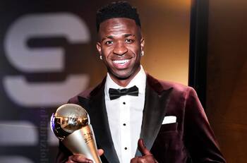 Tuvo su revancha: Vinícius ganó el The Best como Mejor Jugador del Mundo