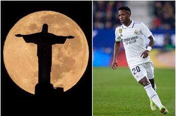 VIDEO | Cristo Redentor apagó sus luces en solidaridad con Vinícius Jr tras insultos racistas en España