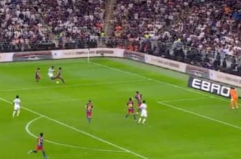 VIDEO | ¡Una locura! El golazo de Vinícius ante el Barcelona en la final de la Supercopa de España