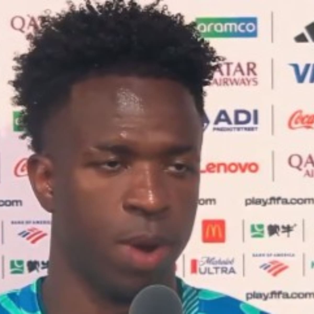 VIDEO | La respuesta de Vinícius a un periodista de Venezuela que se hizo viral en el Mundial 2026