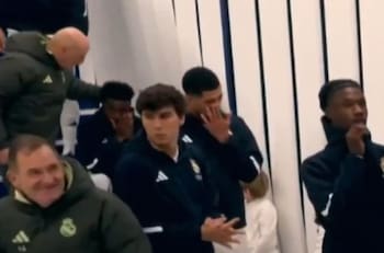 VIDEO | No soportó: pifias en el Bernabéu hicieron llorar a Vinícius Jr.