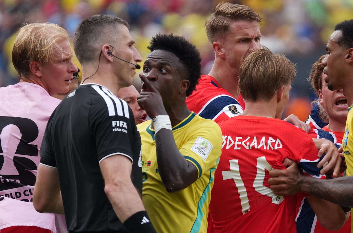 Ni entre los tres mejores: Ancelotti explica la gran polémica con Vinícius en la eliminación de Brasil