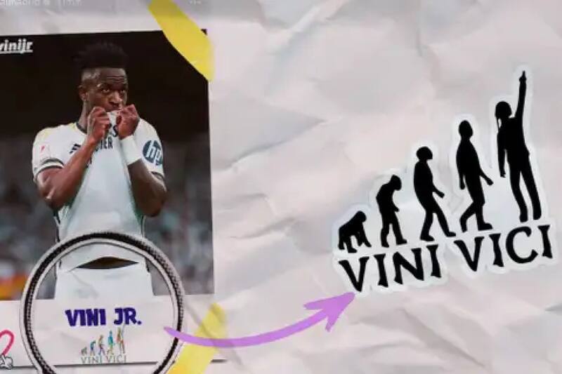 Vinícius Júnior se molestó por publicación de Real Madrid con logo de Dj Vini Vici.