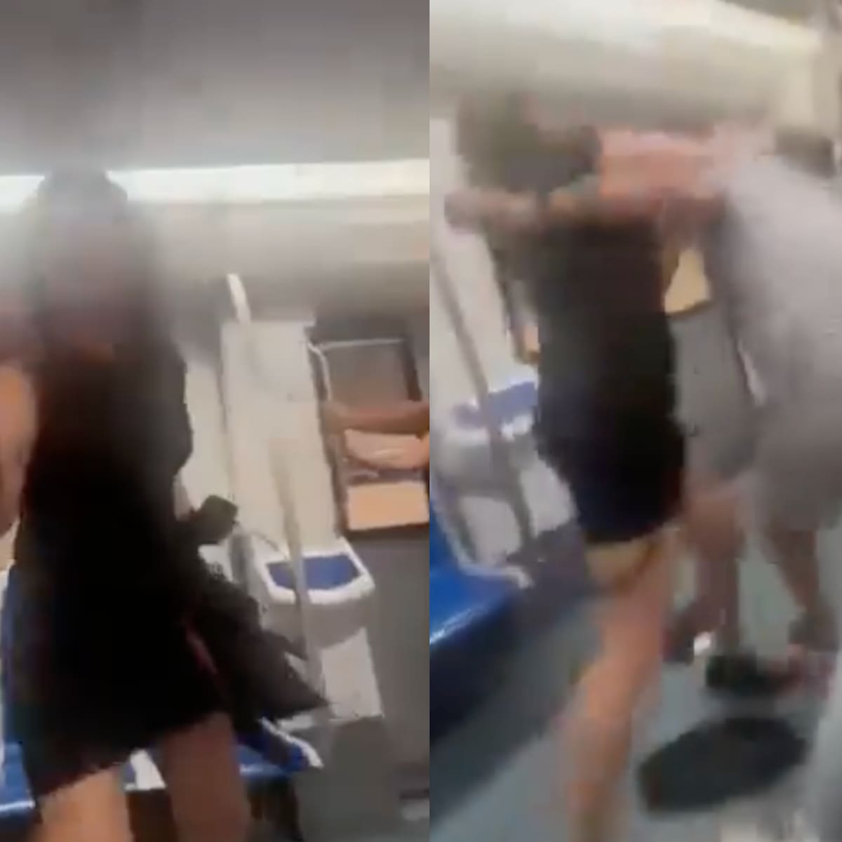 VIDEO | Así fue el ataque de mujer chilena en el Metro de Barcelona en medio de insultos racistas