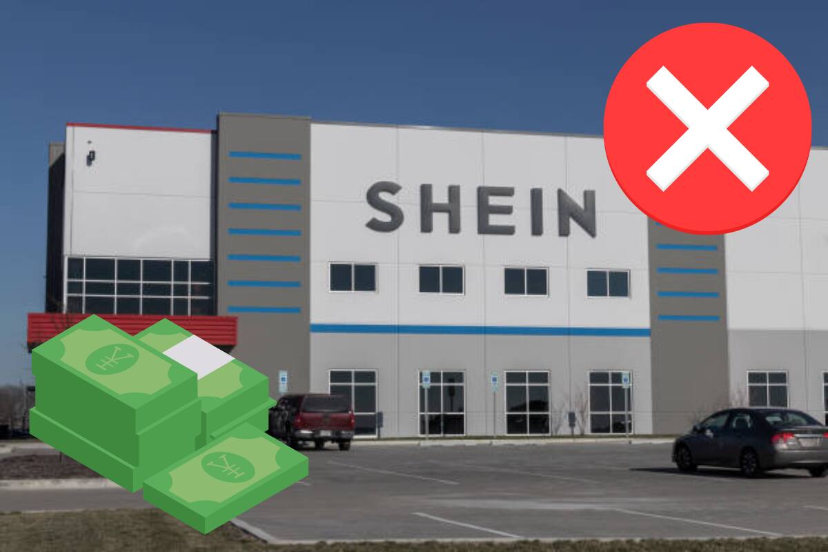 Nueva estafa en Shein.