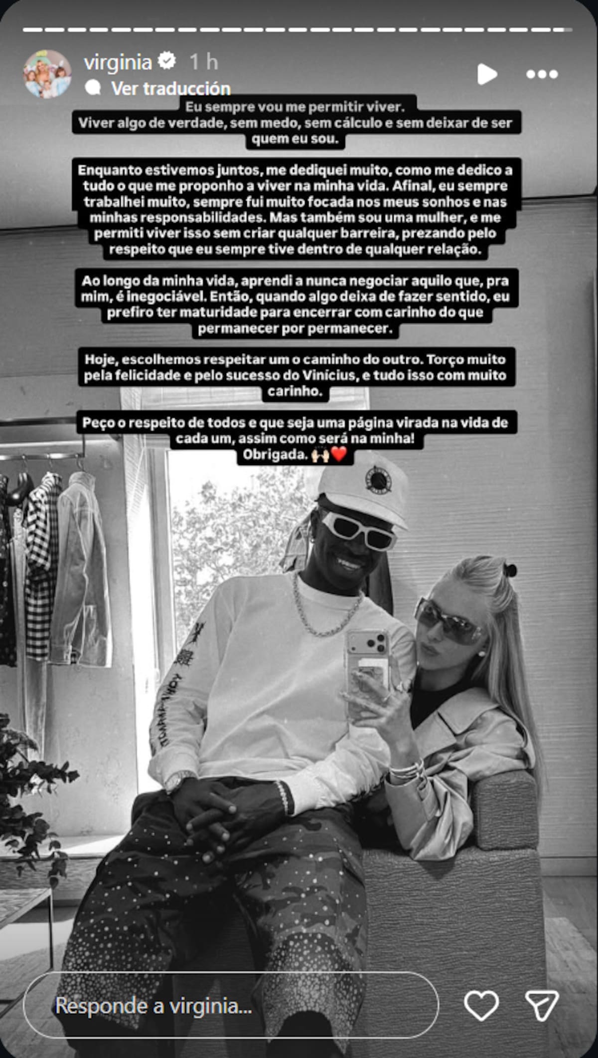 El mensaje para el crack brasileño.