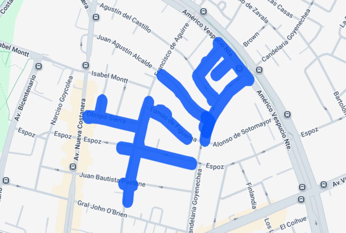 Este sector tendrá corte de luz.