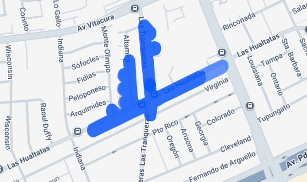 Esta zona tendrá corte de luz el domingo. Créditos: Enel.