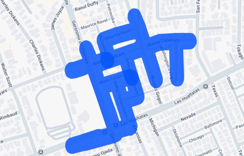 Esta zona se verá afectada por corte de luz programado. Créditos: Enel.