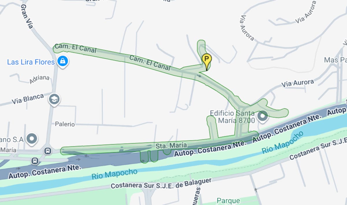 Estas calles tendrán corte de agua. Foto: Aguas Andinas.