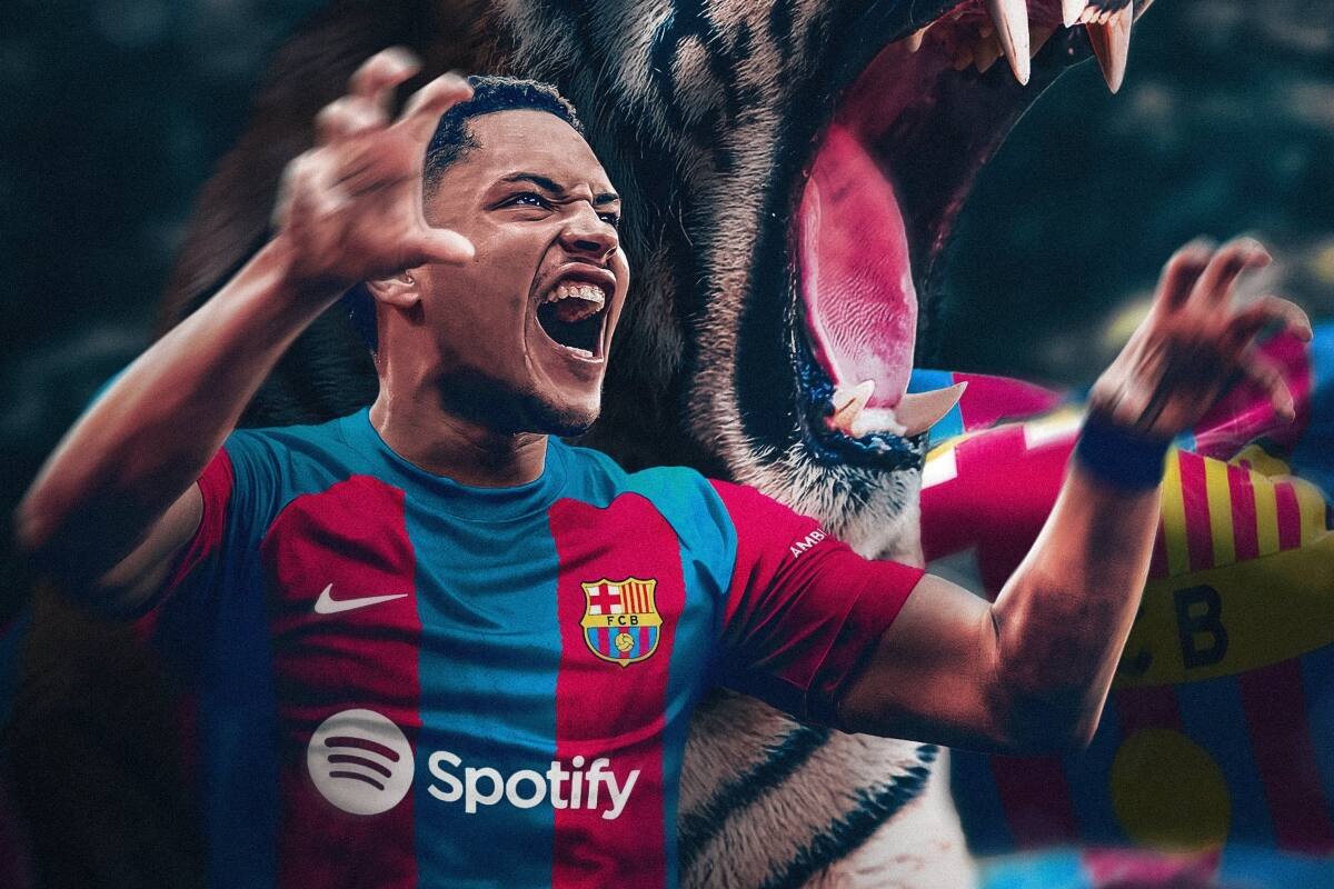 El delantero brasileño podría debutar hoy en el Barcelona