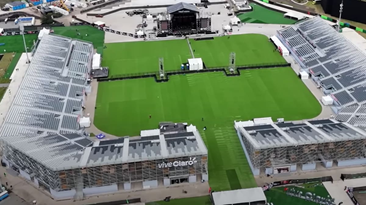 El otro estadio de Claro en Sudamérica: tiene el doble de capacidad que el de la UC