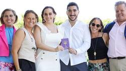 Vivi Kreutzberger celebra el matrimonio civil de su hija Sharon Numhauser con su pareja, Joel Vainstein