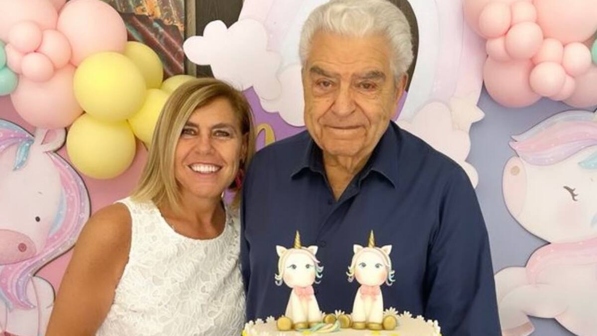 También estuvo Don Francisco: Vivi Kreutzberger acompañó a sus nietas en su primer cumpleaños