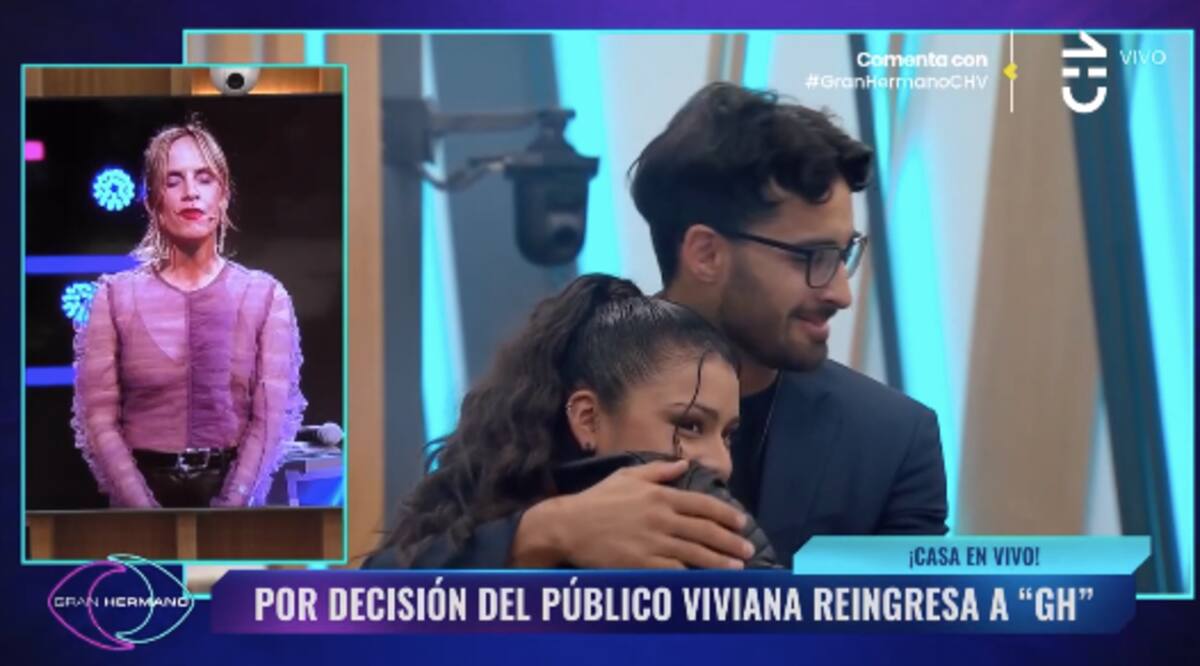 Viviana Acevedo reingresó a "Gran Hermano" Chile. Foto: CHV.