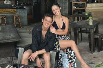 Las románticas vacaciones de Vivianne Dietz y Simón Pesutic en el paraíso ubicado al sur de Chile