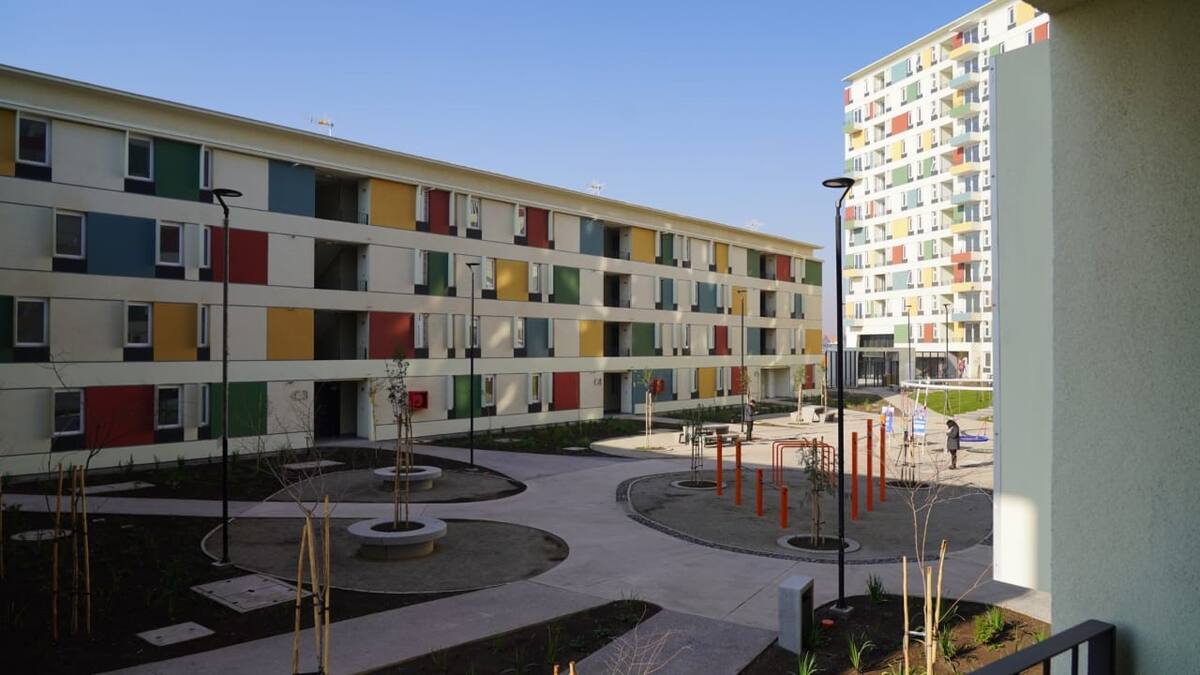El proyecto también cuenta con la construcción de áreas verdes.