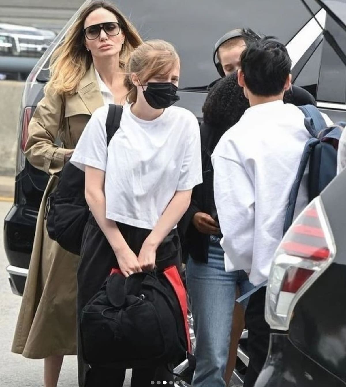 La hija menor de Angelina Jolie y Brad Pitt ha crecido mucho.