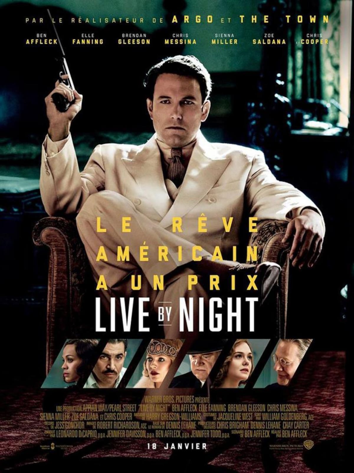 "Vivir de Noche" es protagonizada por Ben Affleck.