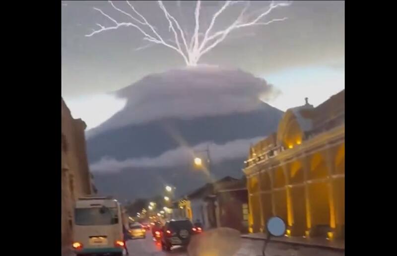 El increíble fenómeno volvió a suceder hace pocos días.