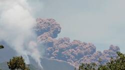 Impactante: así fue el momento en que se desprendió parte del cráter del volcán Etna