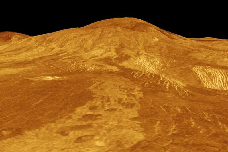 Los registros del cráter permitieron descubrir el alto nivel de actividad volcánica de Venus.