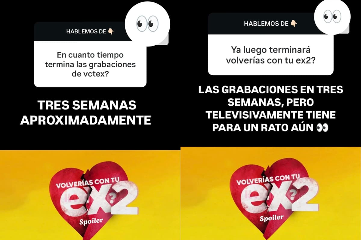 Se revela la fecha en que terminarían las grabaciones.
