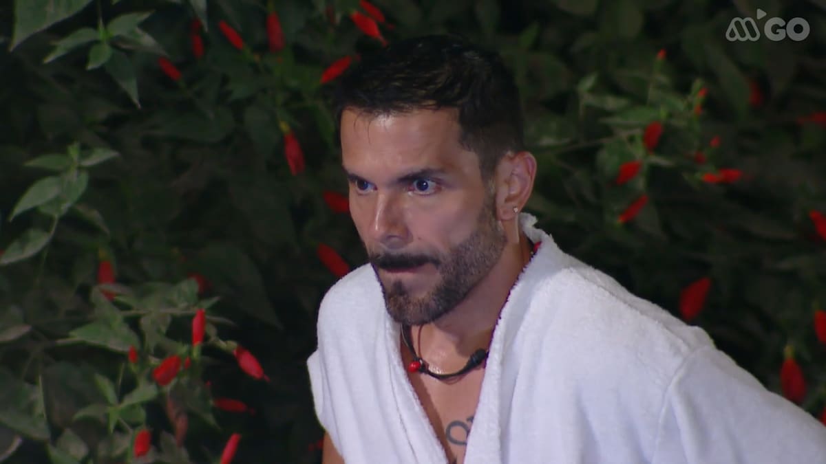 La cara de Ballero lo dice todo. Foto: Reproducción MegaGo.