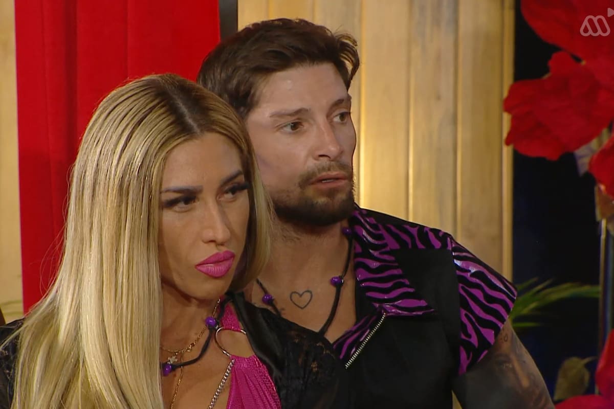 La feroz pelea con Nicole Moreno que llevó a Luis Mateucci a abandonar una actividad. Foto: Reproducción MegaGo.