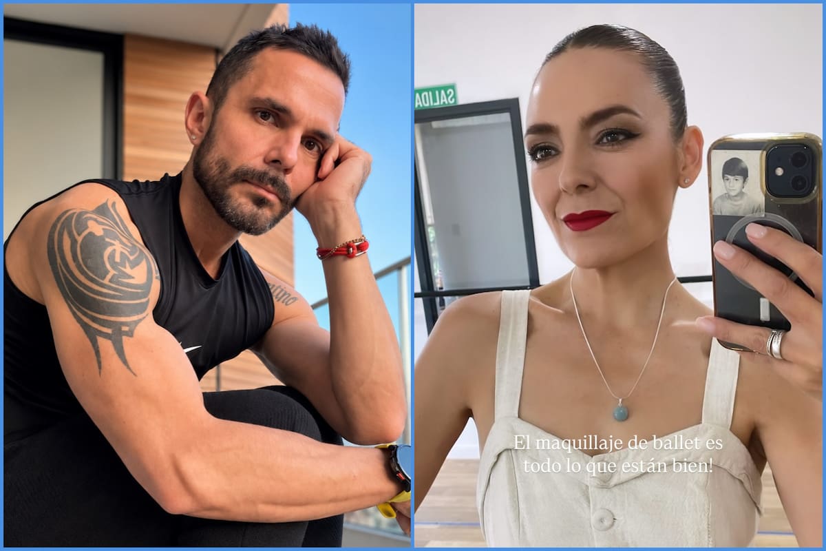 La feroz arremetida de Janis Pope contra Álvaro Ballero. Foto: Instagram.