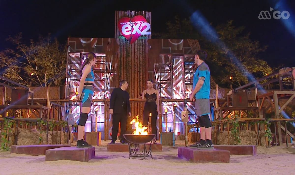 Alex y Mario son los primeros eliminados del reality.
Foto: captura Mega Go